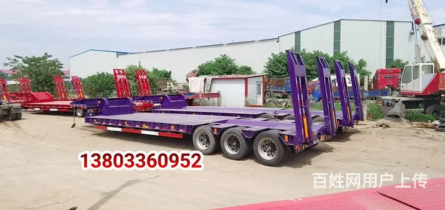 大件运输，大型设备运输拖板车，液压折叠梯子 - 图片 7