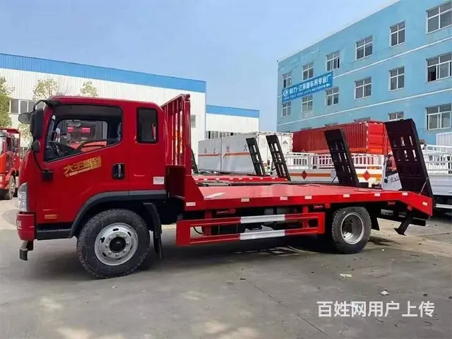 国六新款解放平板车 单桥拉小挖机优惠车型 - 图片 11