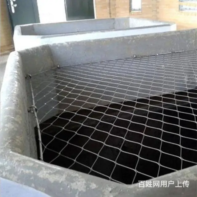 窗户，阳台，过道，井口隐形防护网，防坠网，钢丝网厂 - 图片 2