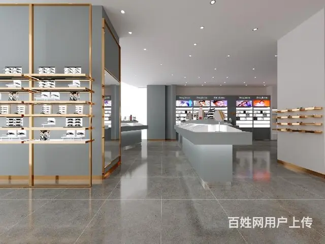 眼镜柜台厂滨州眼镜店柜台制作 - 图片 1