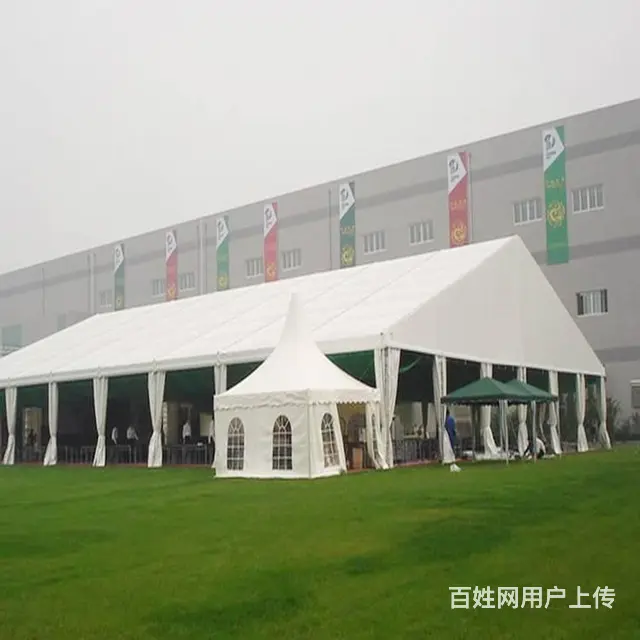 展会大棚50米跨度铝合金帐篷篷房销售租赁一站式服务 - 图片 5