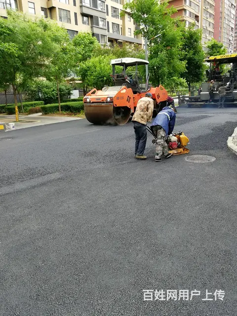 专业修沥青路面市政园区厂区道路新建挖沟铣刨切割维修 - 图片 2