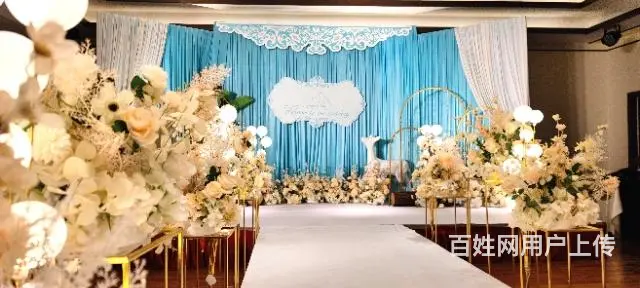 昆明结婚小预算布置方案，蒂芙尼色系主题婚礼 - 图片 1
