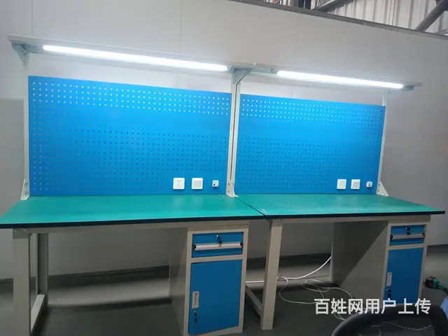 防静电工作台带灯检验台车间操作台手机维修桌实验室台 - 图片 4