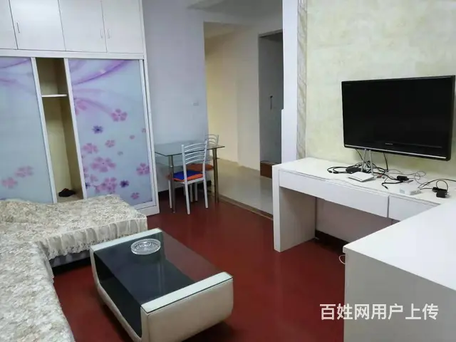 电梯解放大道商业步行街附近1室1厅精装修家电齐全月租1200 - 图片 1