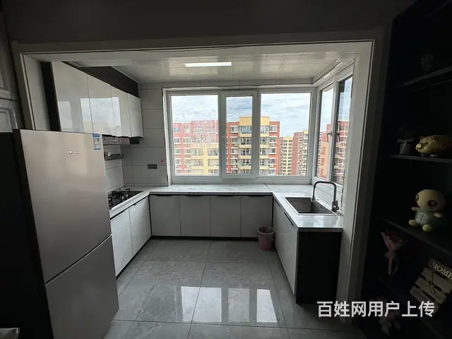 新柳城电梯11楼，65平，精装两室，家具家电齐全指纹密码锁， - 图片 4