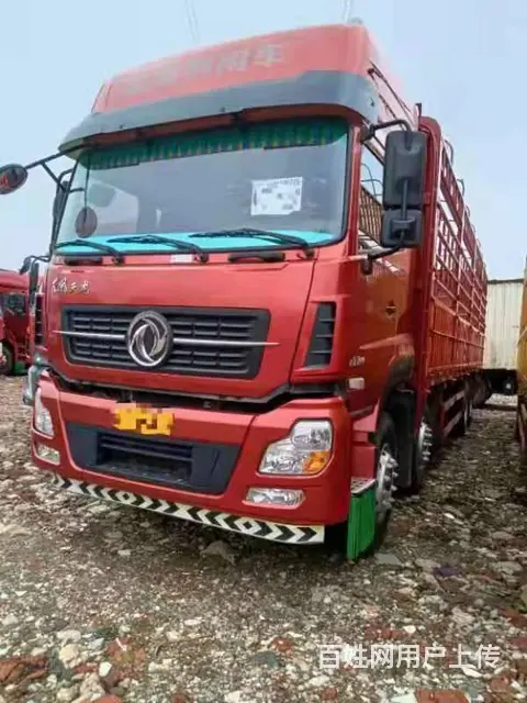 靓车前四后八高栏车18年4月420马力东风天龙 - 图片 1