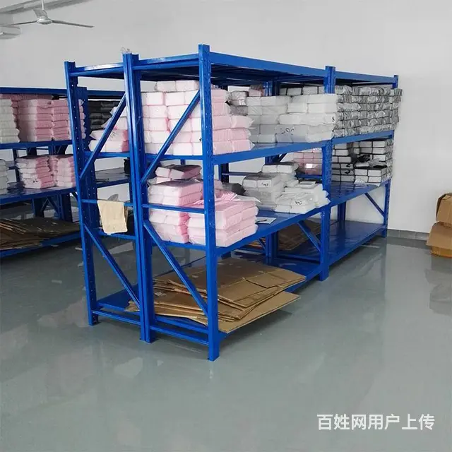 库房货架中型货架电商货架横梁式货架多层货架石狮货架 - 图片 4