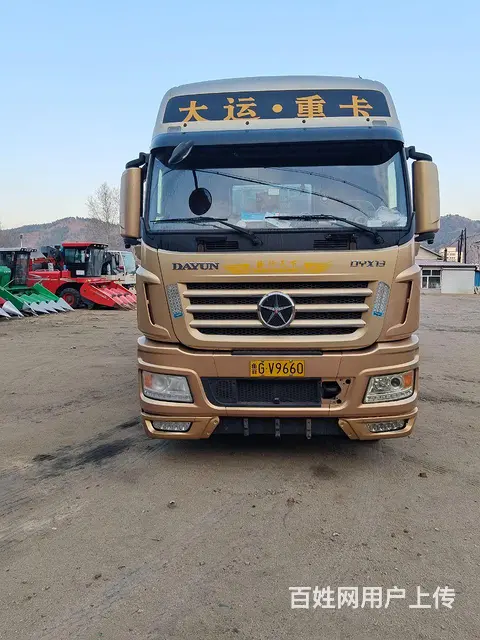大运重卡 大运N9 半挂车 自卸式 国5 - 图片 1