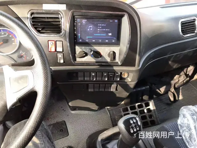 单桥黄牌平板车 拉135 155挖掘机钻机专用车 - 图片 12