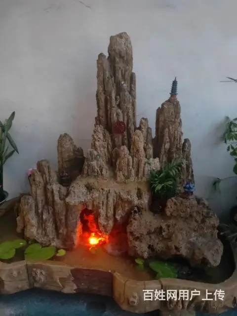 大型上水石假山低价出售 - 图片