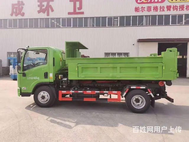 东风柳汽乘龙钩臂垃圾车 - 图片 3