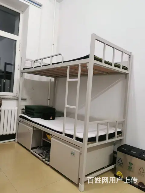 工厂批发快递柜员工柜寄存柜太空疮钢架床子母床更衣柜 - 图片 9