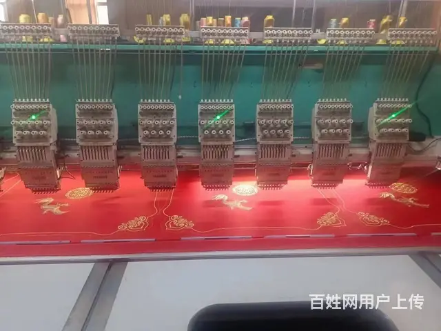 出售越美 9针44头300间距 全高速绣花机 - 图片 1