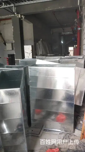 荔湾排烟效果自助烤肉店排烟风管油烟风机净化器安装 - 图片