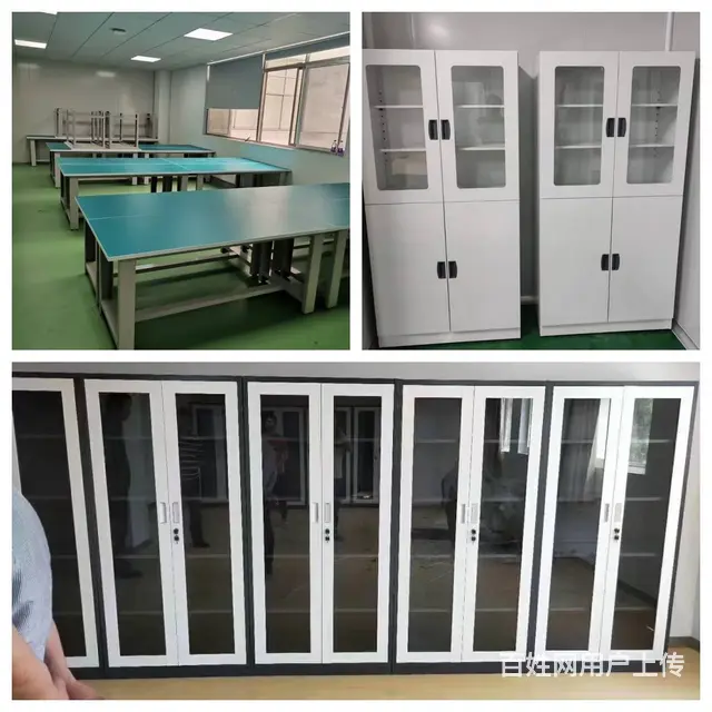 云飞椭圆会议桌长条桌洽谈会议室桌可定制实木皮油漆桌 - 图片 7
