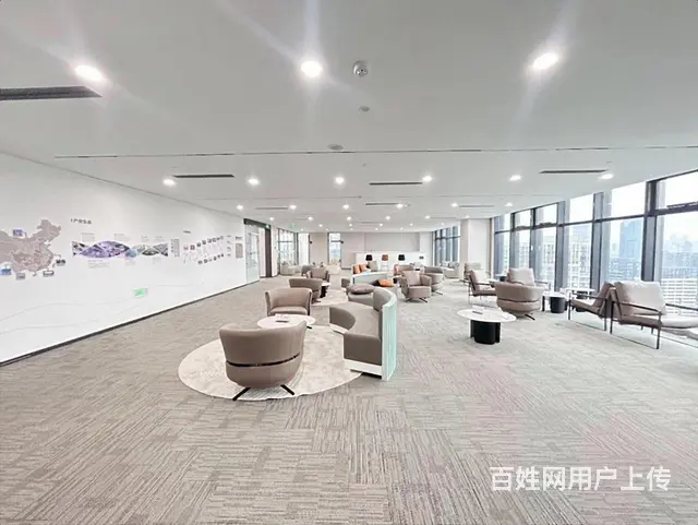 滨江双地铁口 精装挑高7米豪华接待办公 拎包入住 - 图片 4