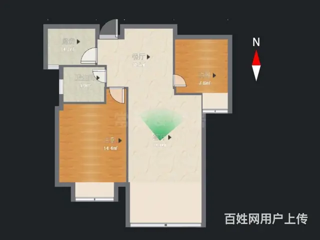 大名城全明精装拎包入住！采光通风好，生活购物配套齐 - 图片 7