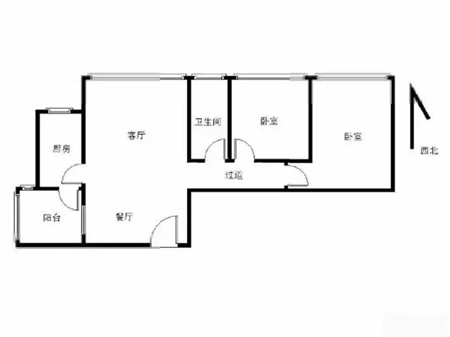 近拱北 中海富华里  精装  2房 高层 全齐 - 图片 12