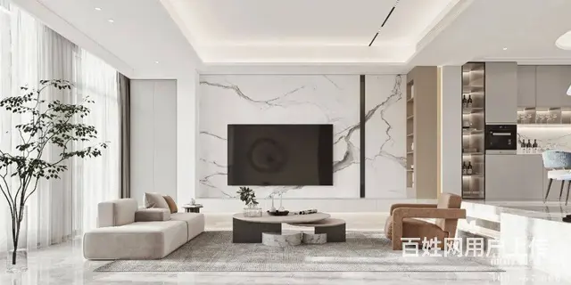 别墅装修 | 百兴澜庭现代轻奢风格案例赏析 - 图片 1