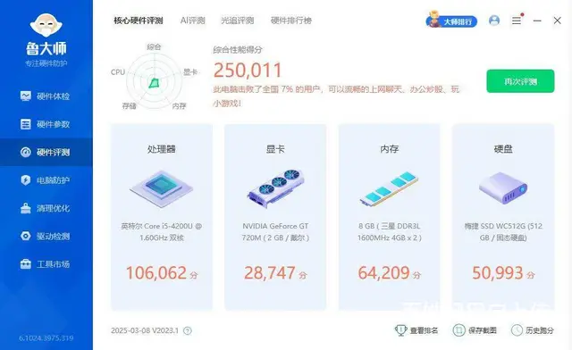很新14寸戴尔笔记本电脑i5四代8G内存512G固 - 图片 4