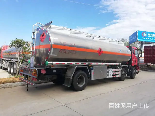 25吨解放后双桥运油车油罐车厂家直销包挂靠上户上牌 - 图片 4