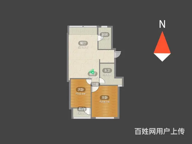 正南桂花园2室2厅企业推荐房源 - 图片 9