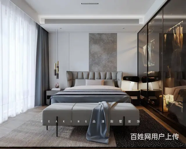 别墅案例分享 230极简新宅温润如泥土 - 图片 7