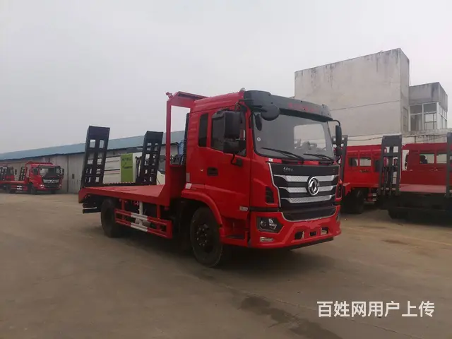 新款国六东风 拖中型挖机钻机平板车 直销价格电话　 - 图片 3