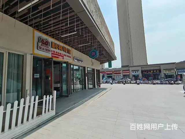 吾悦广场商业街东入口位置！餐饮小吃店转让）同乐街道敬梓东路 - 图片 3