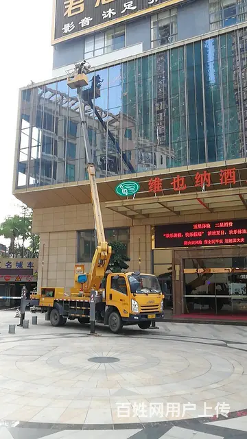 珠海横琴路灯车出租，横琴砍树车桥梁检测车云梯车租赁 - 图片 5
