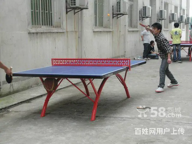 武汉室外乒乓球台 SMC乒乓球台 红双喜乒乓球台 - 图片 4