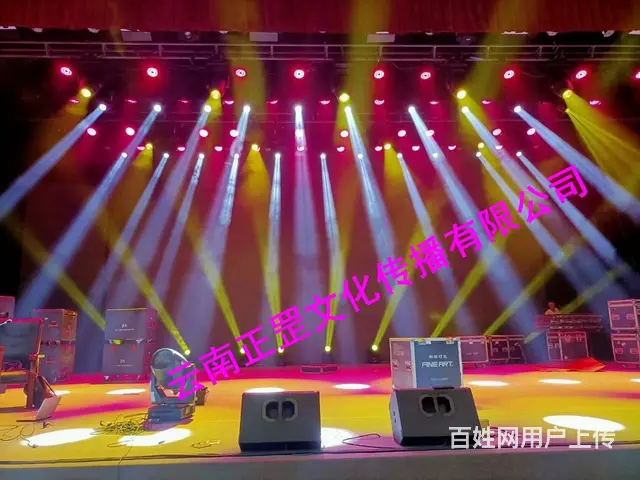 舞台灯光音响、LED屏、桌椅、桁架、篷房、空飘租赁 - 图片 9