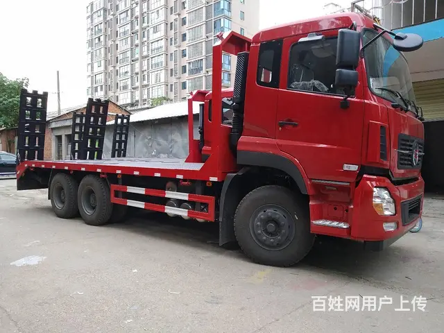 一拖福德后八轮挖机平板运输车全国包上户可分期 - 图片 4