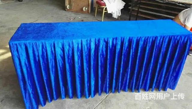 广州黑色桌布出租，蓝色桌布出租，墨绿色桌布出租 - 图片 6
