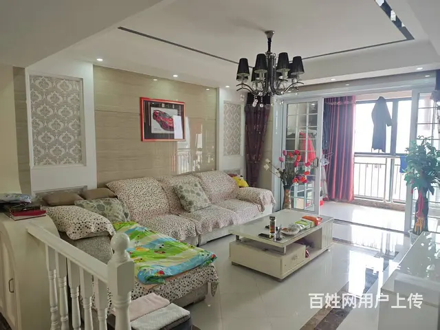 上高华丰名苑电梯房好楼层精装中央空调三房两卫带车库阳光好 - 图片 1