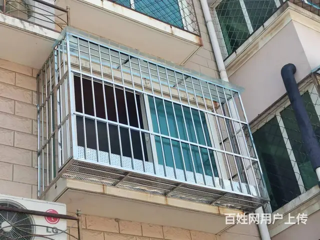 北京朝阳潘家园阳台护栏护网安装小区防盗窗护窗防盗门 - 图片 1