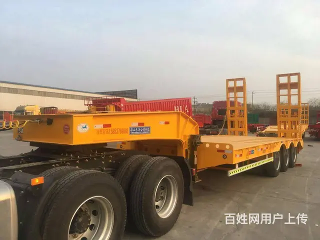 专业定制大件运输半挂车 挖掘机托运专用车 - 图片 7