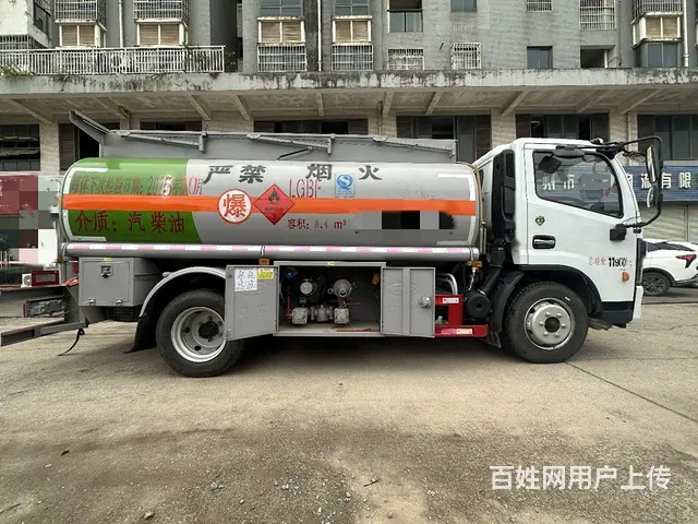 二手东风8吨油罐车加油车手续齐全低价转让 - 图片 4