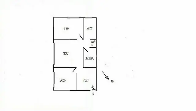 一环内 单价7千 48万两室每月可租1800 - 图片 8