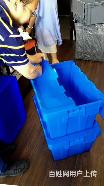 沈阳斜插式物流箱,分格周转箱,塑料箱塑料筐-兴隆瑞 - 图片 3
