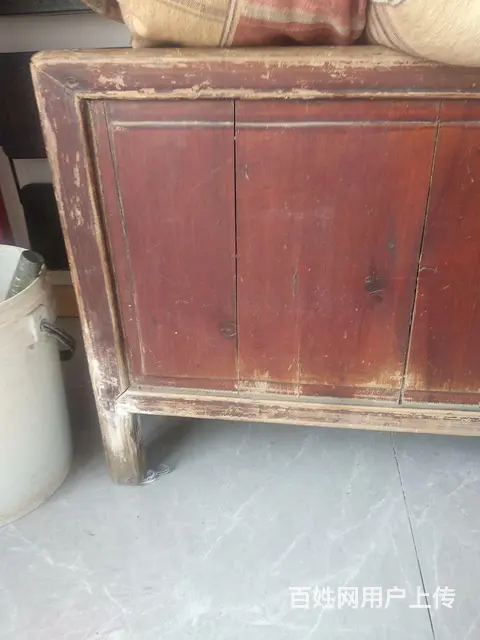 光绪樟木钱柜，具有收藏价值 - 图片 2