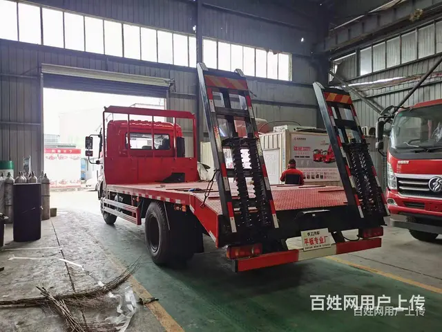 拉150挖机挖机拖板车 平板车 可网签 - 图片 4