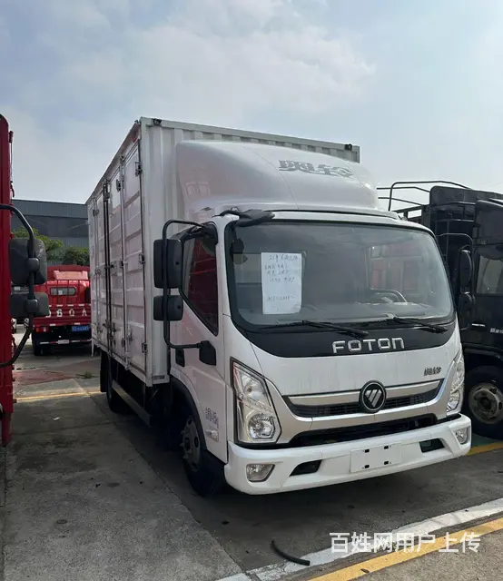 福田奥铃 厢式内宽2米3货车 国5 - 图片 1