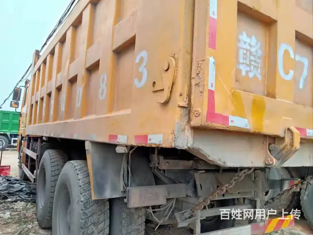 国五17年德龙F3000后八轮自卸375马力6米2 - 图片 5
