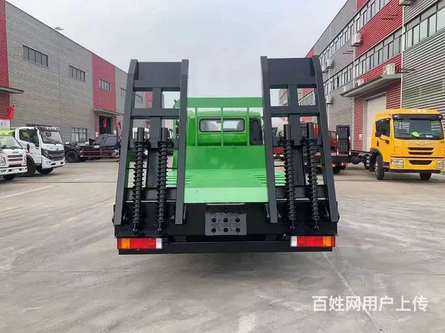 东风华神DV3平板运输车12吨挖机程力拖板车多少钱 - 图片 8