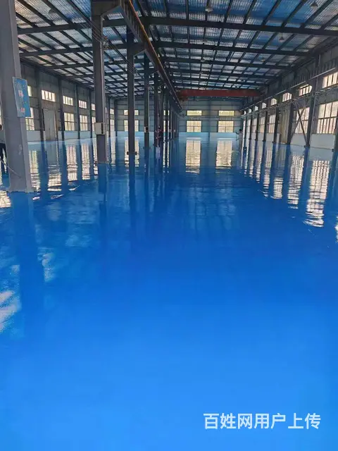 泰安宁阳工厂仓库地坪施工 环氧自流平厂家 - 图片 4
