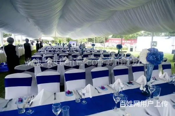 户外婚礼篷房 尖顶安检帐篷 啤酒大篷搭建 可租可售 - 图片 1