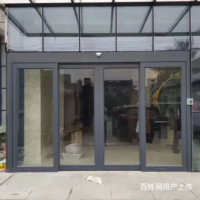 徐州感应门、玻璃感应门、玻璃电动门、玻璃感应门生产 - 图片 3
