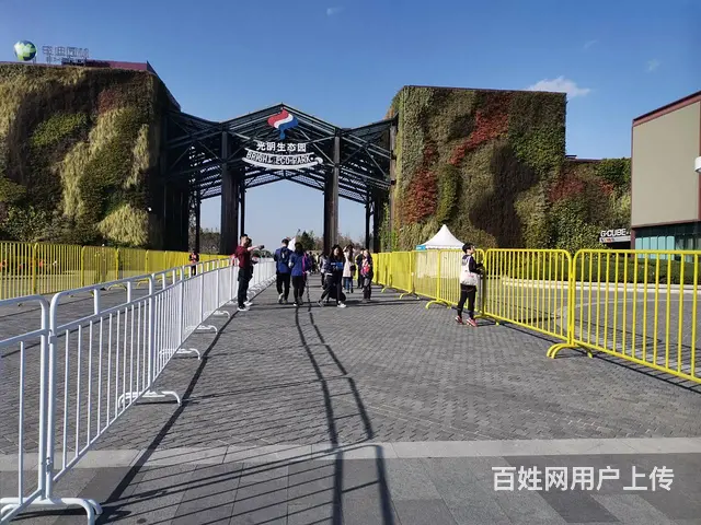 上海苏州周边大型活动铁马租赁出租 防爆铁马护栏 - 图片 1